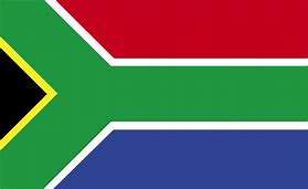 Das ist die Flagge Südafrikas