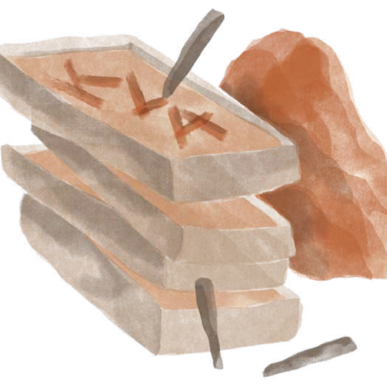 Tontafeln Illustration