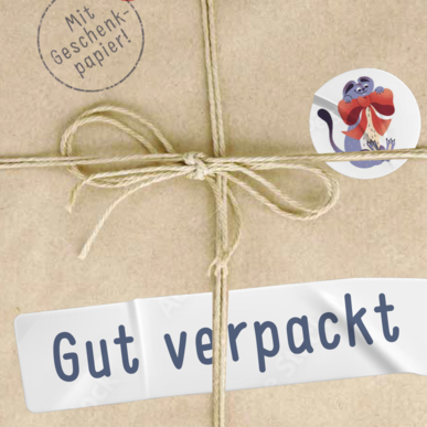 Cover verpackt