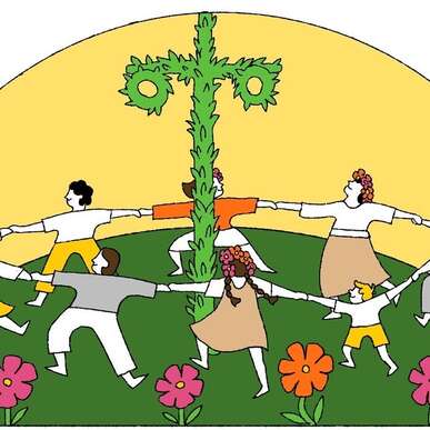 Illustration Sommersonnenwende