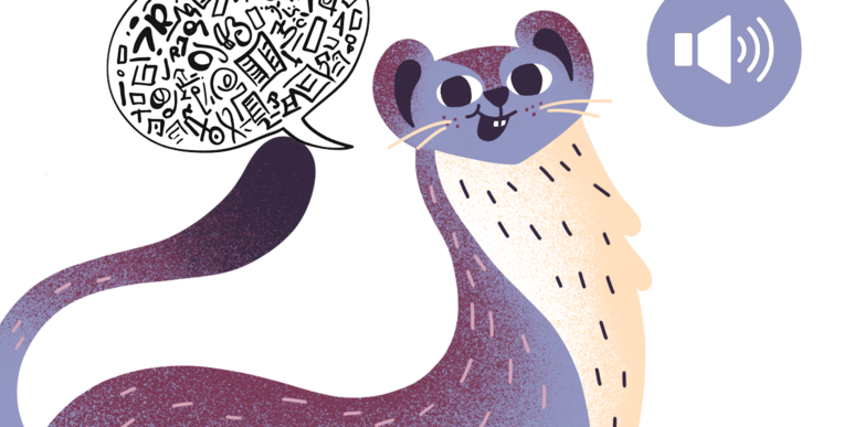 Hör Muxli zu, Illustration: Melanie Grauer, ChatGPT