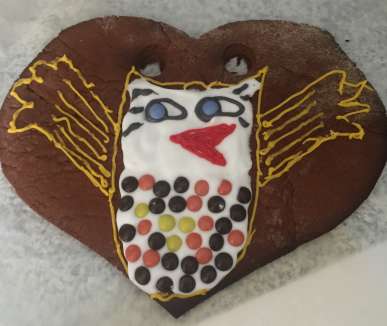 Oder wie wäre es mit einem Lebkuchenherz für Guri?